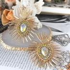 Yahoo! Yahoo!ショッピング(ヤフー ショッピング)ピアス ゴールド アクセサリー 幾何学的 ラインストーンピアス キラキラ 金色 ストーンピアス アクセサリー 社交ダンス ベリーダンス レディース ジュエリー