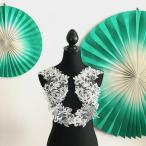  очень большой роза узор вышивка chu-ru украшен блестками имеется Leotard ручная работа 