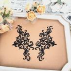  узор нашивка утюг для приклеивание выше like черный ручная работа детали костюм Leotard балет костюм Mai шт. костюм чёрный 