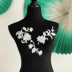  узор костюм цветок гонки узор утюг для Leotard узор жезл наряд художественная гимнастика балет костюм stage костюм танцевальный костюм бальные танцы f белый 