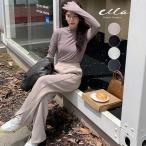  длинные брюки женский тренировочный брюки разрез передний разрез casual чистый . простой широкий . универсальный item легкий .. освежение эластичность есть rt9297