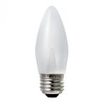 ELPA　LED装飾電球 シャンデリア球形 
