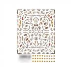 TSUMEKIRA(ツメキラ)　ネイルシール　馬具　NN-BAG-101