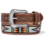 C14164 ジャスティン 【JUSTIN】メンズ ブライス　アズテック　 ウエスタンベルト7/MA