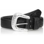 ショッピングウエスタン (#18)N2438901 メンズ ブラック ブルハイド ウエスタンベルト (サイズ：32〜46インチ)  ノコナ 【NOCONA】