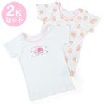  My Melody Kids короткий рукав нижнее белье 2 шт. комплект 538809 Sanrio Sanrio