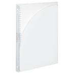 コクヨ キャンパスバインダー(アダプト)(スリム)PP表紙A4縦 30穴透明 ル-AP171T 送料無料