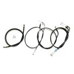 CBR400F アップハンワイヤーセット Akit　長さ選択可能