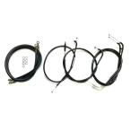 XJR400R 95y−最終型 アップハンワイヤーセット Akit　長さ選択可能