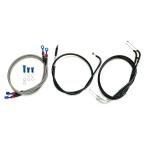 XJR400 −94y アップハンワイヤーセット Bkit　長さ選択可能