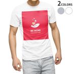 tシャツ メンズ 半袖 ホワイト グレー デザイン XS S M L XL 2XL Tシャツ ティーシャツ T shirt  ハート　英語　文字 007039