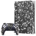 SONY PS5 цифровой выпуск PlayStation специальный стильный клейкая пленка прикленить только . дизайн стикер Sakura монохромный 000992