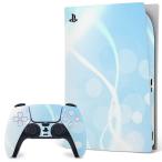 SONY PS5 цифровой выпуск PlayStation специальный стильный клейкая пленка прикленить только . дизайн стикер простой синий 002175