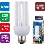 オーム電機 LED電球 D形 E26 100形相当 昼光色 LDF13D-G-E26 【品番:06-1685】