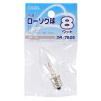  ом электро- машина мигает low sok лампочка 8W E12 прозрачный LB-C7208TE-C [ номер товара :04-7926]