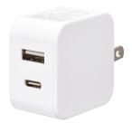  ом электро- машина AudioComm AC зарядное устройство 12W Type-C+Type-A(USB кабель продается отдельно ) MAV-AUC12W-W[ номер товара :01-7170]