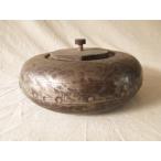 レア珍品 江戸時代 鉄製彫金水差25cm