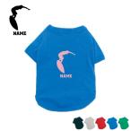 サーフィン1ドッグTシャツ犬服名入れネームタグドッグウエア