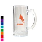 ラグビー2 名入れビアマグ 名入れジ