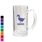 アヒル 名入れビアマグ 名入れジョ