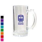 鉄道関係者2名入れビアマグ 名入れ