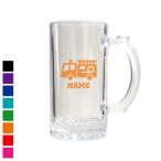 消防士名入れビアマグ 名入れジョ