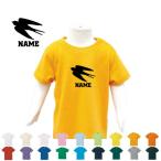 「ツバメ」半袖名入れキッズTシャツ こども服 子供服 キッズウェア 綿100 燕、swallow