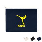 アイススケート4 名入れフラットポーチ ポーチ 名入れ ギフト 実用性 収納 お名前入り ポーチ 小物収納 氷 リンク フィギュア