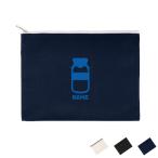 牛乳瓶 名入れフラットポーチ ポーチ 名入れ ギフト 実用性 収納 たくさん入る 小物入れ 雑貨入れ 文房具入れ 貴重品入れ