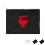 ラーメン 名入れフラットポーチ ポーチ 名入れ ギフト  収納  小物入れ 雑貨入れ 文房具入れ   ramen 醤油 みそ 塩 とんこつ