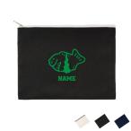 たい焼き 名入れフラットポーチ ポーチ 名入れ ギフト  収納  小物入れ 雑貨入れ 文房具入れ   taiyaki