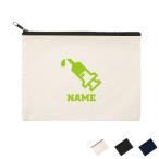 医療3 名入れフラットポーチ ポーチ 名入れ ギフト 実用性 収納 たくさん入る 職業 点滴 注射 看護 処置 救急