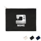 ソーイングスタッフ 名入れフラットポーチ ポーチ 名入れ ギフト 実用性 収納 たくさん入る 職業 縫製ミシン アイロン 縫物 針 手芸