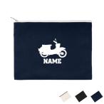 バイク6  名入れフラットポーチ ポーチ 名入れ ギフト 実用性 収納 たくさん入る  小物収納 クラッチバッグ 乗り物 チーム 単車 趣味