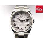 【中古】 【美品】 ロレックス(ROLEX) デイトジャスト 36 ホワイト 126200 ステンレス ローマ OB
