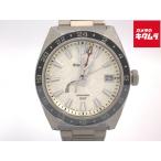 【中古】 【良品】 グランドセイコー スプリングドライブ GMT スポーツコレクション ホワイト SBGE307/9R66-0BT0 チタン