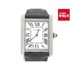 【中古】 【良品】 カルティエ タンクソロ SM シルバー WSTA0030 ステンレススティール