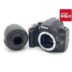 [ б/у ] [ товар среднего качества ] Nikon D3200 линзы комплект черный 