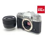 [ б/у ] [ товар среднего качества ] Fuji пленка X-T30 II XC15-45mm линзы комплект серебряный 
