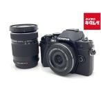 【中古】 【良品】 オリンパス OM-D E-M10 MarkIII EZダブルズームキット ブラック