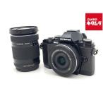 【中古】 【並品】 オリンパス OM-D E-M10 EZ ダブルズームキット ブラック
