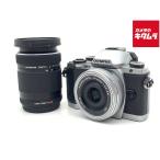 【中古】 【良品】 オリンパス OM-D E-M10 EZ ダブルズームキット シルバー
