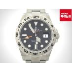 【中古】 【美品】 ロレックス(ROLEX) エクスプローラーII ブラック 216570 ステンレス