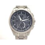 【中古】 【良品】 シチズン アテッサ ブラック AT8040-57E/H804-T018696 チタン