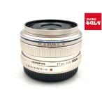 ショッピングオリンパス 【中古】 【美品】 オリンパス M.ZUIKO DIGITAL 17mm F1.8 シルバー