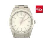 【中古】 【良品】 ロレックス(ROLEX) エアキング シルバー 14000M ステンレス