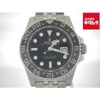 【中古】 【新品同様】 ロレックス(ROLEX) GMTマスターII ブラック 126710GRNR ステンレススティール ジュビリーブレス
