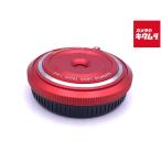 ショッピングオリンパス 【中古】 【美品】 オリンパス 15mm F8 ボディキャップレンズ BCL-1580 レッド