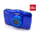 [ б/у ] [ с дефектом товар ] Nikon COOLPIX S33BL голубой 