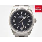 【中古】 【美品】 ロレックス(ROLEX) エクスプローラーI ブラック 124270 ステンレス